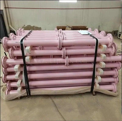 Tubería revestida de PTFE